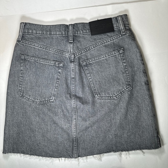 Lucky Brand Black Denim Skirt Size 26 - Picture 8 of 9